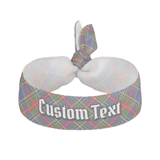 Clan MacBeth Tartan Elastic Hair Tie (Front)