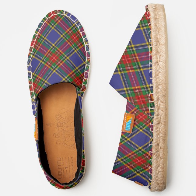 Clan MacBeth Tartan Espadrilles (Side)