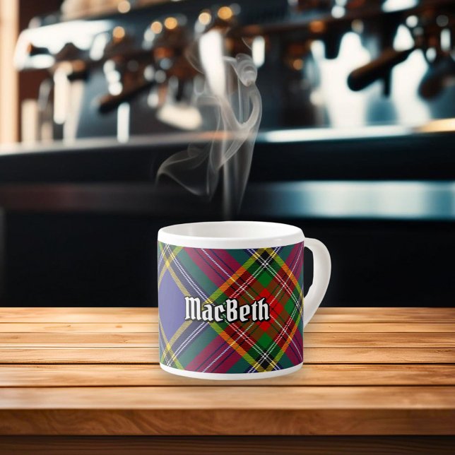 Clan MacBeth Tartan Espresso Cup (Creator Uploaded)