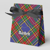 Clan MacBeth Tartan Favor Box