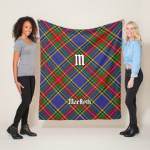 Clan MacBeth Tartan Fleece Blanket