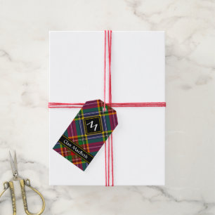 Clan MacBeth Tartan Gift Tags