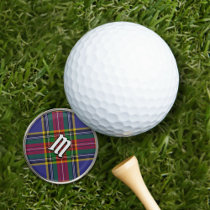 Clan MacBeth Tartan Golf Ball Marker
