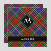 Clan MacBeth Tartan Invitation