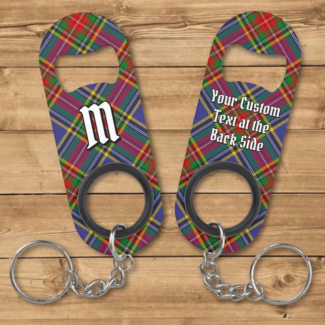 Clan MacBeth Tartan Keychain Bottle Opener (Creator Uploaded)