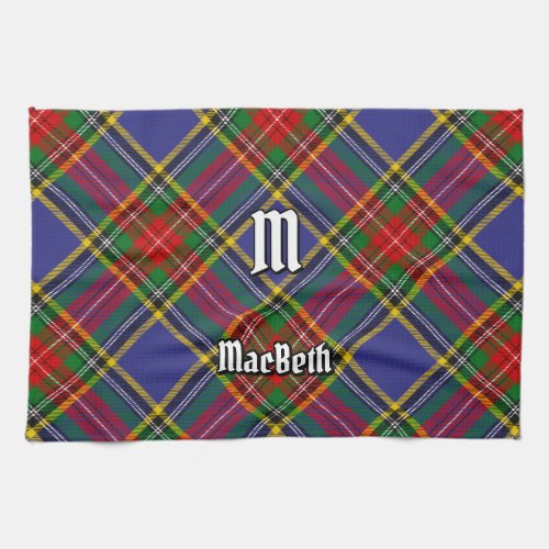 Clan MacBeth Tartan Kitchen Towel