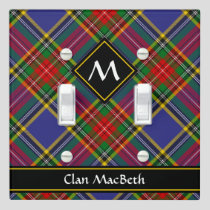 Clan MacBeth Tartan Light Switch Cover