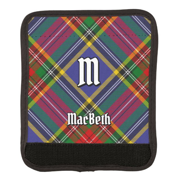 Clan MacBeth Tartan Luggage Handle Wrap (Front)