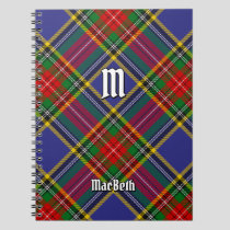 Clan MacBeth Tartan Notebook