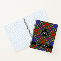 Clan MacBeth Tartan Notebook