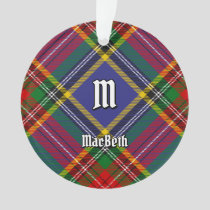 Clan MacBeth Tartan Ornament