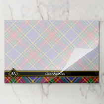 Clan MacBeth Tartan Paper Pad