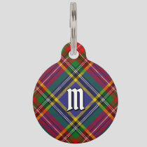 Clan MacBeth Tartan Pet ID Tag