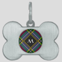 Clan MacBeth Tartan Pet ID Tag