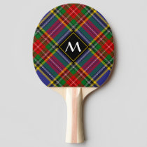 Clan MacBeth Tartan Ping Pong Paddle