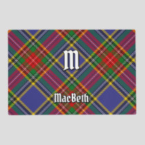 Clan MacBeth Tartan Placemat