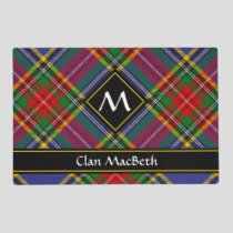 Clan MacBeth Tartan Placemat