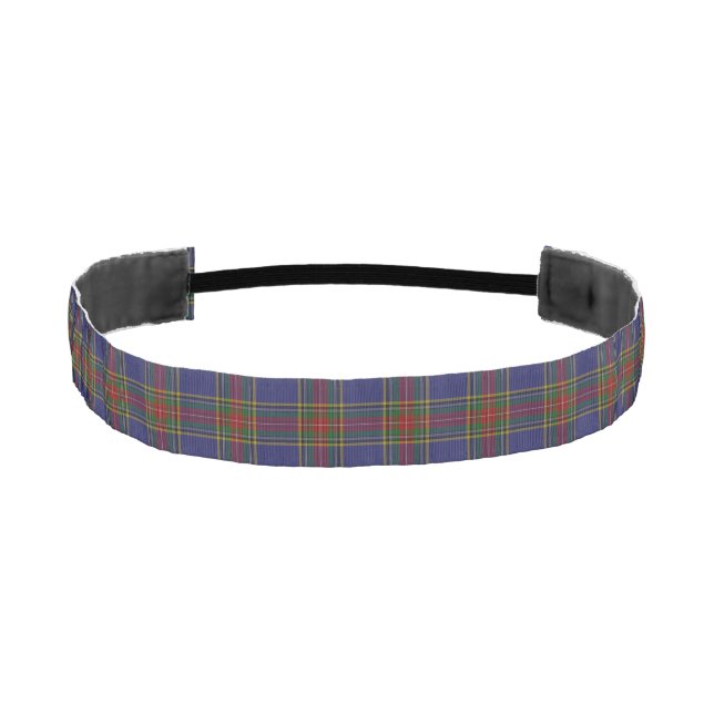 Clan MacBeth Tartan Plaid Head Band (Front)