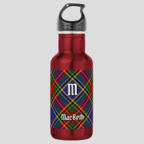 Clan MacBeth Tartan Stainless Steel Water Bottle