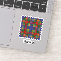 Clan MacBeth Tartan Sticker