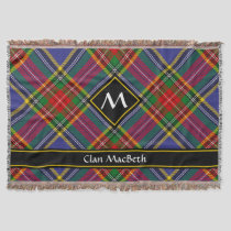 Clan MacBeth Tartan Throw Blanket