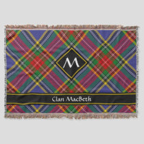 Clan MacBeth Tartan Throw Blanket