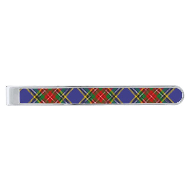 Clan MacBeth Tartan Tie Bar (Front)