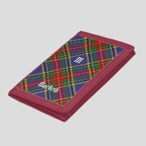 Clan MacBeth Tartan Trifold Wallet