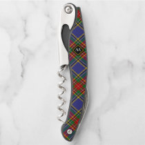 Clan MacBeth Tartan Waiter's Corkscrew