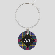 Clan MacBeth Tartan Wine Charm