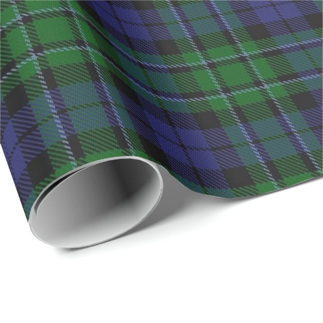 Clan MacCallum Scottish Tartan Wrapping Paper (Roll Corner)