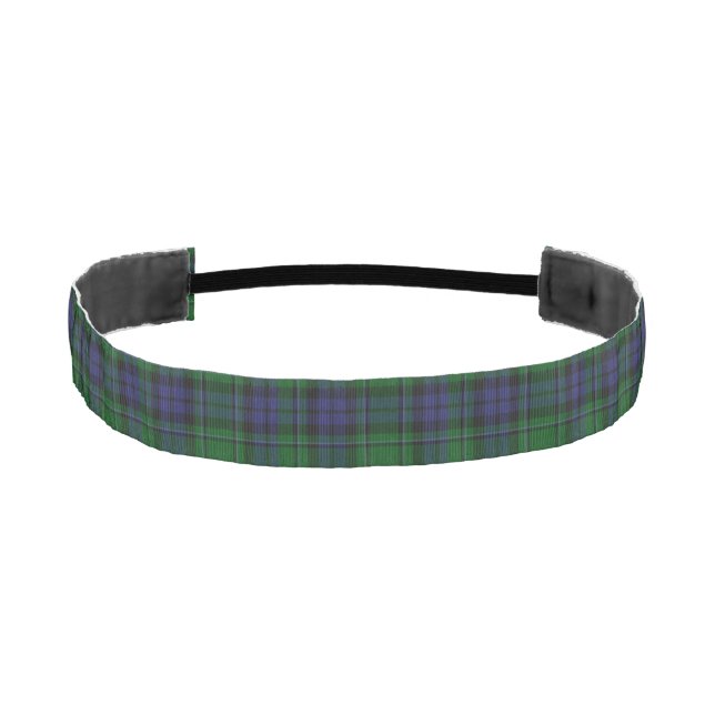 Clan MacCallum Tartan Plaid Head Band (Front)