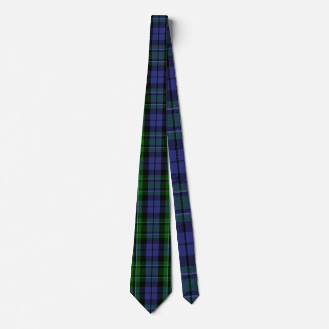 Clan MacCallum Tartan Tie (Front)