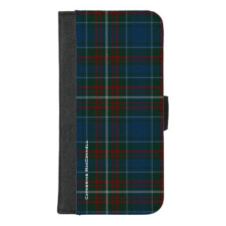 Clan MacConnell Plaid  iPhone 8/7 Plus Wallet Case