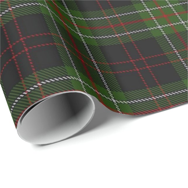 Clan MacDiarmid Scottish Tartan Wrapping Paper (Roll Corner)