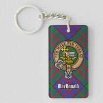 Clan MacDonald Crest Acrylic Keychain