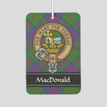 Clan MacDonald Crest Air Freshener