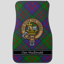 Clan MacDonald Crest Car Floor Mat