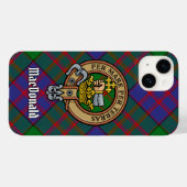 Clan MacDonald Crest Case-Mate iPhone Case (Back (Horizontal))