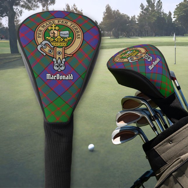 Clan MacDonald Crest Golf Head Cover (Creator Uploaded)