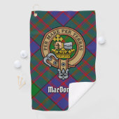 Clan MacDonald Crest Golf Towel (InSitu)