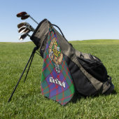 Clan MacDonald Crest Golf Towel (Green)