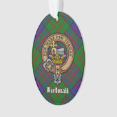 Clan MacDonald Crest Ornament (Front)
