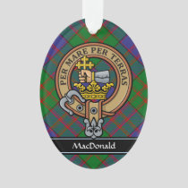 Clan MacDonald Crest Ornament