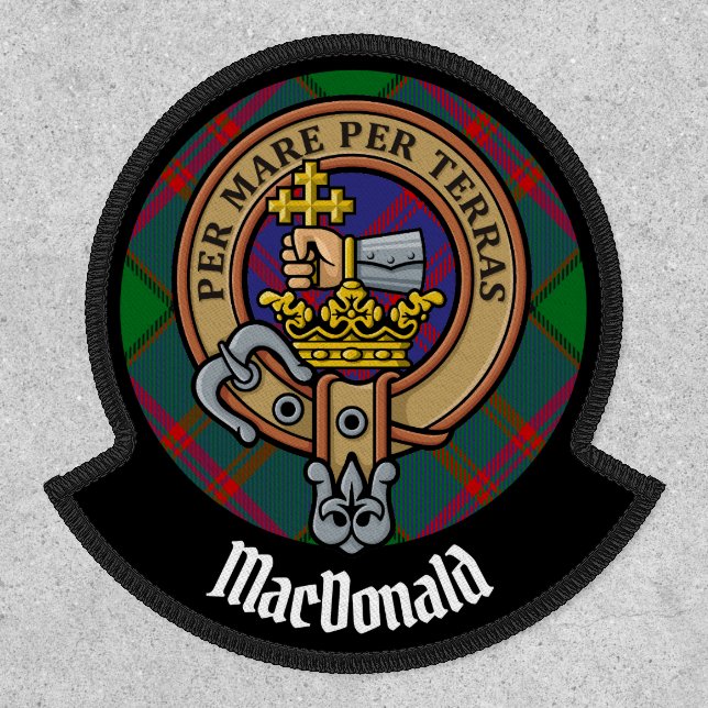 Clan MacDonald Crest Patch (Front)