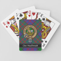 Clan MacDonald Crest Playing Cards