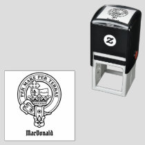 Clan MacDonald Crest Self-inking Stamp