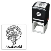 Clan MacDonald Crest Self-inking Stamp (In Situ)