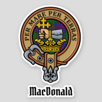 Clan MacDonald Crest Sticker