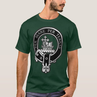Clan MacDonald Crest Tartan 1 T-Shirt